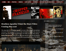 Tablet Screenshot of chopperfranklin.com